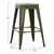 ΣΚΑΜΠΟ ΜΕΣΑΙΟΥ ΥΨΟΥΣ ΜΕΤΑΛΛΙΚΟ MELITA-PRO HM8573.43 DARK OLIVE GREEN 43x43x67Υεκ. - ΣΚΑΜΠΟ ΜΠΑΡ στο Milonadakis.gr