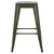 ΣΚΑΜΠΟ ΜΕΣΑΙΟΥ ΥΨΟΥΣ ΜΕΤΑΛΛΙΚΟ MELITA-PRO HM8573.43 DARK OLIVE GREEN 43x43x67Υεκ. - ΣΚΑΜΠΟ ΜΠΑΡ στο Milonadakis.gr