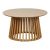 Τραπέζι σαλονιού Domonic pakoworld mdf/pw σε φυσική απόχρωση Φ80x45εκ - ΤΡΑΠΕΖΑΚΙΑ ΣΑΛΟΝΙΟΥ στο Milonadakis.gr