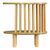 Κομοδίνο Nodial pakoworld MDF/Bamboo σε φυσική απόχρωση Φ40x40εκ - ΚΟΜΟΔΙΝΑ στο Milonadakis.gr
