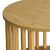 Κομοδίνο Nodial pakoworld MDF/Bamboo σε φυσική απόχρωση Φ40x40εκ - ΚΟΜΟΔΙΝΑ στο Milonadakis.gr