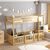 ΠΑΙΔΙΚΗ ΚΟΥΚΕΤΑ ΜΕ ΠΑΡΚΑΚΙ PLAYKID HM703.01 ΞΥΛΟ ΠΕΥΚΟΥ ΦΥΣΙΚΟ ΓΙΑ 190x90εκ - ΠΑΙΔΙΚΟ ΔΩΜΑΤΙΟ στο Milonadakis.gr