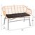 ΣΕΤ ΣΑΛΟΝΙ ΕΞΩΤΕΡΙΚΟΥ ΧΩΡΟΥ 4ΤΜΧ ALLEGRA HM21052 WICKER-ΜΕΤΑΛΛΟ - ΣΕΤ ΣΑΛΟΝΙΑ στο Milonadakis.gr