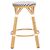 ΣΚΑΜΠΟ ΑΛΟΥΜΙΝΙΟΥ ΜΕΣ.ΥΨΟΥΣ CHINO HM6286.03 BAMBOO LOOK & TEXTILENE 43x43x65Υεκ - ΣΚΑΜΠΩ στο Milonadakis.gr