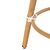 ΣΚΑΜΠΟ ΑΛΟΥΜΙΝΙΟΥ ΜΕΣ.ΥΨΟΥΣ CHINO HM6286.03 BAMBOO LOOK & TEXTILENE 43x43x65Υεκ - ΣΚΑΜΠΩ στο Milonadakis.gr