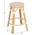 ΣΚΑΜΠΟ ΑΛΟΥΜΙΝΙΟΥ ΜΕΣ.ΥΨΟΥΣ CHINO HM6286.04 BAMBOO LOOK ΦΥΣΙΚΟ & TEXTILENE 43x43x65Υεκ - ΣΚΑΜΠΩ στο Milonadakis.gr