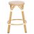 ΣΚΑΜΠΟ ΑΛΟΥΜΙΝΙΟΥ ΜΕΣ.ΥΨΟΥΣ CHINO HM6286.04 BAMBOO LOOK ΦΥΣΙΚΟ & TEXTILENE 43x43x65Υεκ - ΣΚΑΜΠΩ στο Milonadakis.gr