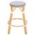 ΣΚΑΜΠΟ ΑΛΟΥΜΙΝΙΟΥ ΜΕΣ.ΥΨΟΥΣ CHINO HM6286.05 BAMBOO LOOK & TEXTILENE ΜΠΛΕ 43x43x65Υεκ - ΣΚΑΜΠΩ στο Milonadakis.gr