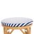 ΣΚΑΜΠΟ ΑΛΟΥΜΙΝΙΟΥ ΜΕΣ.ΥΨΟΥΣ CHINO HM6286.05 BAMBOO LOOK & TEXTILENE ΜΠΛΕ 43x43x65Υεκ - ΣΚΑΜΠΩ στο Milonadakis.gr