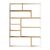 Βιβλιοθήκη Decora pakoworld σε φυσικό-λευκό απόχρωση 90x22x123.6εκ - ΒΙΒΛΙΟΘΗΚΕΣ στο Milonadakis.gr