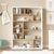 Βιβλιοθήκη Decora pakoworld σε φυσικό-λευκό απόχρωση 90x22x123.6εκ - ΒΙΒΛΙΟΘΗΚΕΣ στο Milonadakis.gr