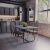 Τραπέζι Revello pakoworld sintered stone μαύρο μαρμάρου-μαύρο 150x90x75εκ - ΤΡΑΠΕΖΙΑ ΚΟΥΖΙΝΑΣ στο Milonadakis.gr