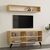 Σύνθετο σαλονιού Prestige pakoworld σε oak απόχρωση 120x29,6x50εκ - ΣΥΝΘΕΣΕΙΣ ΣΑΛΟΝΙΟΥ στο Milonadakis.gr