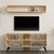 Σύνθετο σαλονιού Prestige pakoworld σε oak απόχρωση 120x29,6x50εκ - ΣΥΝΘΕΣΕΙΣ ΣΑΛΟΝΙΟΥ στο Milonadakis.gr