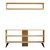 Σύνθετο σαλονιού Prestige pakoworld σε oak απόχρωση 120x29,6x50εκ - ΣΥΝΘΕΣΕΙΣ ΣΑΛΟΝΙΟΥ στο Milonadakis.gr