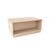 Τραπέζι Monik pakoworld σε oak-ανοιχτό γκρι απόχρωση 90x56x40εκ - ΤΡΑΠΕΖΑΚΙΑ ΣΑΛΟΝΙΟΥ στο Milonadakis.gr