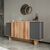 Μπουφές Diona pakoworld σε ανθρακί - oak απόχρωση 180x45x80εκ - ΜΠΟΥΦΕΔΕΣ-ΚΟΝΣΟΛΕΣ στο Milonadakis.gr