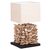ΕΠΙΤΡΑΠΕΖΙΟ ΦΩΤΙΣΤΙΚΟ ΣΧΗΜΑ ΚΥΒΟΥ TWIGGY HM4425 DRIFTWOOD & ΛΕΥΚΟ ΚΑΠΕΛΟ 24x24x46Υεκ - ΕΠΙΤΡΑΠΕΖΙΑ ΦΩΤΙΣΤΙΚΑ στο Milonadakis.gr