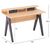 ΓΡΑΦΕΙΟ REXIN HM18290 ΜΕΛΑΜΙΝΗ ΣΕ SONAMA-ΓΚΡΙ 120x19-59x75-85,5ΥΥεκ. - ΓΡΑΦΕΙΑ στο Milonadakis.gr