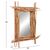 ΚΑΘΡΕΠΤΗΣ ΤΟΙΧΟΥ TWIGGER HM4442 DRIFTWOOD ΣΕ ΦΥΣΙΚΟ ΧΡΩΜΑ 80x15x100Υεκ - ΚΑΘΡΕΠΤΕΣ στο Milonadakis.gr