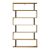 Βιβλιοθήκη Ziza pakoworld σε oak  απόχρωση 90x22x162.6εκ - ΒΙΒΛΙΟΘΗΚΕΣ στο Milonadakis.gr
