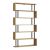 Βιβλιοθήκη Ziza pakoworld σε oak  απόχρωση 90x22x162.6εκ - ΒΙΒΛΙΟΘΗΚΕΣ στο Milonadakis.gr
