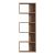 Βιβλιοθήκη Cascade pakoworld σε sonoma  απόχρωση 51.8x22x150εκ - ΒΙΒΛΙΟΘΗΚΕΣ στο Milonadakis.gr
