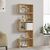 Βιβλιοθήκη Cascade pakoworld σε oak απόχρωση 51.8x22x150εκ - ΒΙΒΛΙΟΘΗΚΕΣ στο Milonadakis.gr