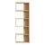 Βιβλιοθήκη Cascade pakoworld σε oak απόχρωση 51.8x22x150εκ - ΒΙΒΛΙΟΘΗΚΕΣ στο Milonadakis.gr