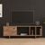 Έπιπλο τηλεόρασης Mueble pakoworld σε sonoma απόχρωση 140x29x45εκ - ΕΠΙΠΛΑ ΤΗΛΕΟΡΑΣΗΣ στο Milonadakis.gr
