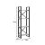 Βιβλιοθήκη Crimson pakoworld σε oak-μαύρη απόχρωση 50x22x150εκ - ΒΙΒΛΙΟΘΗΚΕΣ στο Milonadakis.gr
