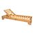 Ξαπλώστρα Zalka pakoworld L1 σε φυσική απόχρωση 66x197x28εκ - ΞΑΠΛΩΣΤΡΕΣ στο Milonadakis.gr