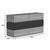 Συρταριέρα Sonlen pakoworld mdf σε ανθρακί-sonoma απόχρωση 120x40x72εκ - ΣΥΡΤΑΡΙΕΡΕΣ - ΤΟΥΑΛΕΤΕΣ στο Milonadakis.gr