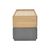Κομοδίνο Sonlen pakoworld mdf σε sonoma-ανθρακί απόχρωση 60x40x44.5εκ - ΚΟΜΟΔΙΝΑ στο Milonadakis.gr