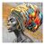 Πίνακας σε καμβά Africana I Inart 100x3x100εκ - ΠΙΝΑΚΕΣ στο Milonadakis.gr