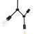 ΦΩΤΙΣΤΙΚΟ ΟΡΟΦΗΣ 3-ΦΩΤΟ LIGHTY HM7404.11 ΜΕΤΑΛΛΟ ΣΕ ΜΑΥΡΟ 52x5x48Υεκ. - ΦΩΤΙΣΤΙΚΑ ΟΡΟΦΗΣ στο Milonadakis.gr