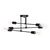 ΦΩΤΙΣΤΙΚΟ ΟΡΟΦΗΣ ΠΟΛΥΦΩΤΟ LIGHTY HM7427.11 ΜΕΤΑΛΛΟ ΣΕ ΜΑΥΡΟ 51x51x23Υεκ. - ΦΩΤΙΣΤΙΚΑ ΟΡΟΦΗΣ στο Milonadakis.gr