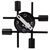 ΦΩΤΙΣΤΙΚΟ ΟΡΟΦΗΣ ΠΟΛΥΦΩΤΟ LIGHTY HM7428.11 ΜΕΤΑΛΛΟ ΣΕ ΜΑΥΡΟ 28x28x15Υεκ. - ΦΩΤΙΣΤΙΚΑ ΟΡΟΦΗΣ στο Milonadakis.gr
