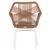ΠΟΛΥΘΡΟΝΑ TOPIN HM6048.11 ΑΛΟΥΜΙΝΙΟ ΛΕΥΚΟ-P.E. RATTAN ΜΠΕΖ 59x63x81Υεκ - ΚΑΡΕΚΛΕΣ - ΠΟΛΥΘΡΟΝΕΣ στο Milonadakis.gr