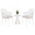 ΣΕΤ LOUNGE 3TMX ΕΞ.ΧΩΡΟΥ OREGO HM21106.02 ΑΛΟΥΜΙΝΙΟ ΣΕ ΛΕΥΚΟ - ΣΕΤ ΣΑΛΟΝΙΑ στο Milonadakis.gr