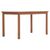 ΤΡΑΠΕΖΙ ΟΡΘΟΓΩΝΙΟ PRESSCOT HM18123 ΞΥΛΟ TEAK--ΦΥΣΙΚΟ 140x80x76Υεκ. - ΤΡΑΠΕΖΙΑ ΕΞ. ΧΩΡΟΥ στο Milonadakis.gr