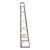Βιβλιοθήκη Ryder pakoworld σε oak-μαύρη απόχρωση 75x36x185εκ - ΒΙΒΛΙΟΘΗΚΕΣ στο Milonadakis.gr
