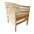 Πολυθρόνα Necorian paakoworld teak ξύλο με pe rattan σε φυσική απόχρωση και λευκό μαξιλάρι 80x70x87εκ - ΚΑΡΕΚΛΕΣ - ΠΟΛΥΘΡΟΝΕΣ στο Milonadakis.gr