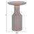 ΒΟΗΘΗΤΙΚΟ ΤΡΑΠΕΖΙ TRED(T) HM18169.03 FIBER CEMENT ΓΚΡΙ-ΦΥΣΙΚΟ RATTAN--Φ40x61Υεκ. - ΤΡΑΠΕΖΙΑ ΚΟΥΖΙΝΑΣ στο Milonadakis.gr