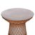 ΒΟΗΘΗΤΙΚΟ ΤΡΑΠΕΖΙ ΣΤΡΟΓΓΥΛΟ DELIA HM18167.03 FIBER CEMENT ΓΚΡΙ & RATTAN Φ40x45Υεκ - ΤΡΑΠΕΖΙΑ ΚΟΥΖΙΝΑΣ στο Milonadakis.gr