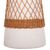 ΒΟΗΘΗΤΙΚΟ ΤΡΑΠΕΖΙ ΣΤΡΟΓΓΥΛΟ DELIA HM18167.02 FIBER CEMENT ΛΕΥΚΟ & RATTAN Φ40x45Υεκ - ΤΡΑΠΕΖΙΑ ΚΟΥΖΙΝΑΣ στο Milonadakis.gr
