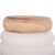 ΤΡΑΠΕΖΙ ΒΟΗΘΗΤΙΚΟ PUFFAT HM18172.02 FIBER CEMENT ΛΕΥΚΟ- ΞΥΛΟ TEAK TOP Φ45x46Υεκ. - ΤΡΑΠΕΖΙΑ ΚΟΥΖΙΝΑΣ στο Milonadakis.gr
