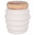 ΤΡΑΠΕΖΙ ΒΟΗΘΗΤΙΚΟ PUFFAT HM18172.02 FIBER CEMENT ΛΕΥΚΟ- ΞΥΛΟ TEAK TOP Φ45x46Υεκ. - ΤΡΑΠΕΖΙΑ ΚΟΥΖΙΝΑΣ στο Milonadakis.gr