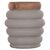 ΤΡΑΠΕΖΙ ΒΟΗΘΗΤΙΚΟ PUFFAT HM18172.03 FIBER CEMENT ΓΚΡΙ- ΞΥΛΟ TEAK TOP Φ45x46Υεκ. - ΤΡΑΠΕΖΙΑ ΚΟΥΖΙΝΑΣ στο Milonadakis.gr