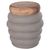 ΤΡΑΠΕΖΙ ΒΟΗΘΗΤΙΚΟ PUFFAT HM18172.03 FIBER CEMENT ΓΚΡΙ- ΞΥΛΟ TEAK TOP Φ45x46Υεκ. - ΤΡΑΠΕΖΙΑ ΚΟΥΖΙΝΑΣ στο Milonadakis.gr